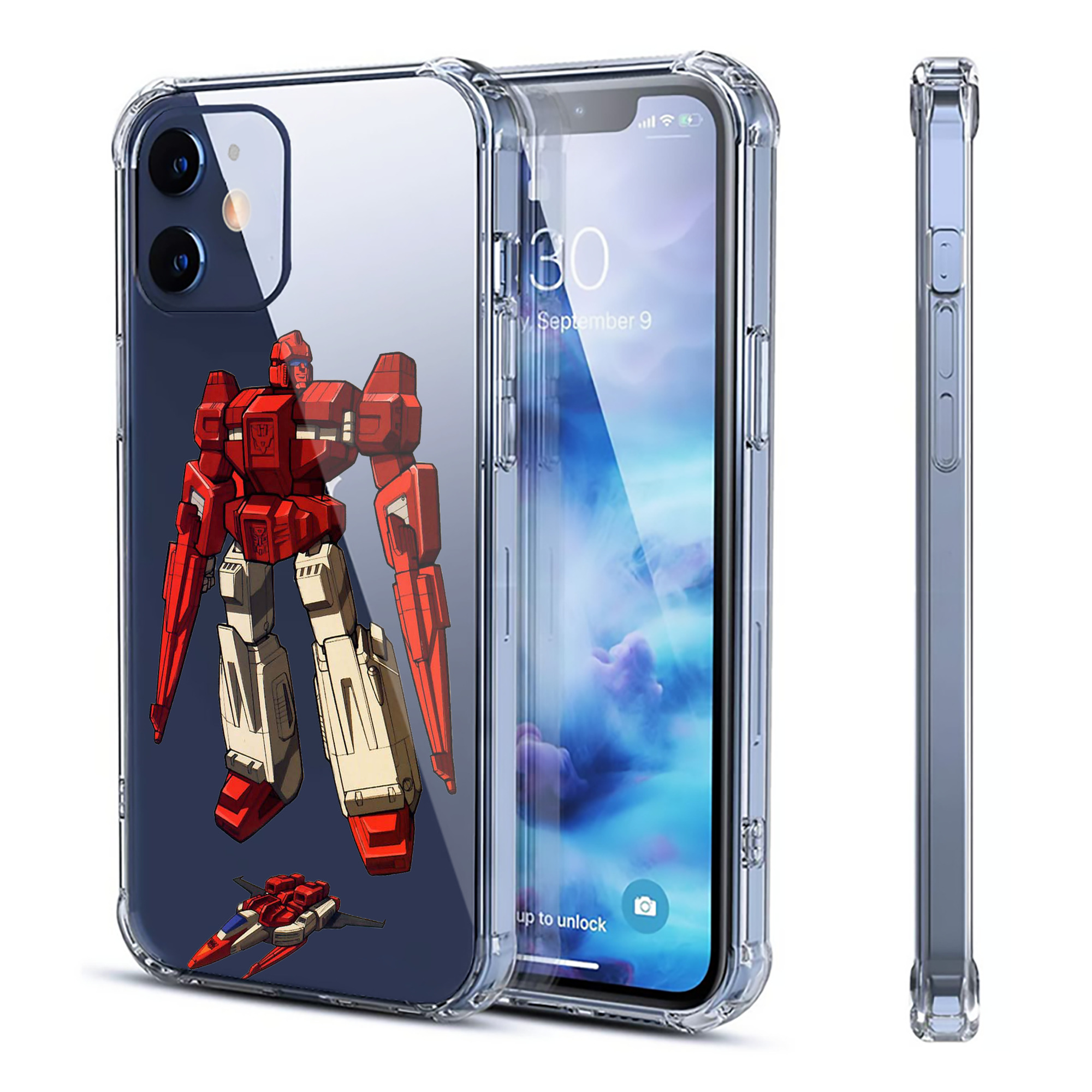 （画像用）  【iPhone 12シリーズ対応】透明スマホケース（クリアソフトケース）